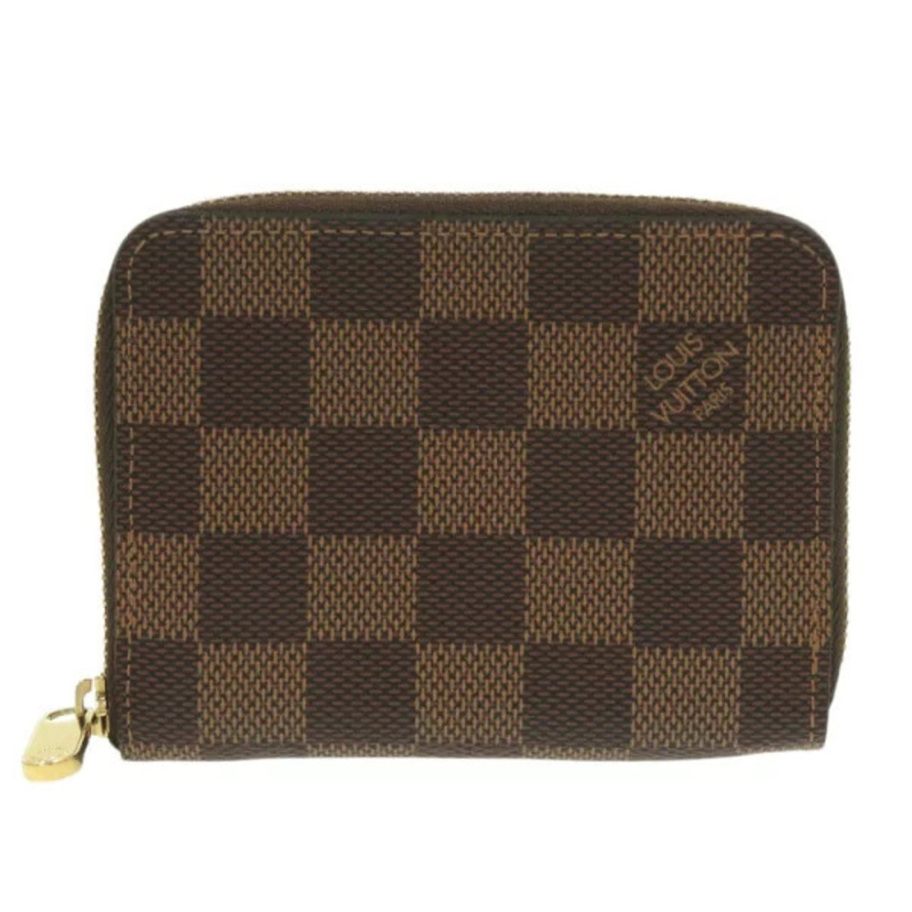 Louis Vuitton Zippy Wallet Coin Damier Case LV